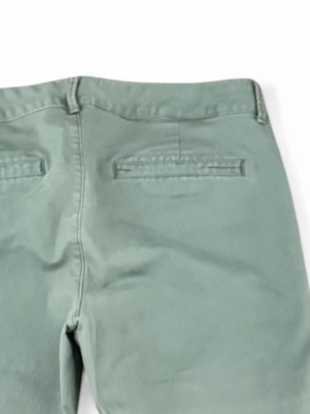 Old Navy Size 10 Dried Herb (Green) Pixie Chino Cotton/Spandex Pants - Picture 5 of 7